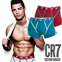 CR7全館418起，館內消費可5折加購限定款內褲