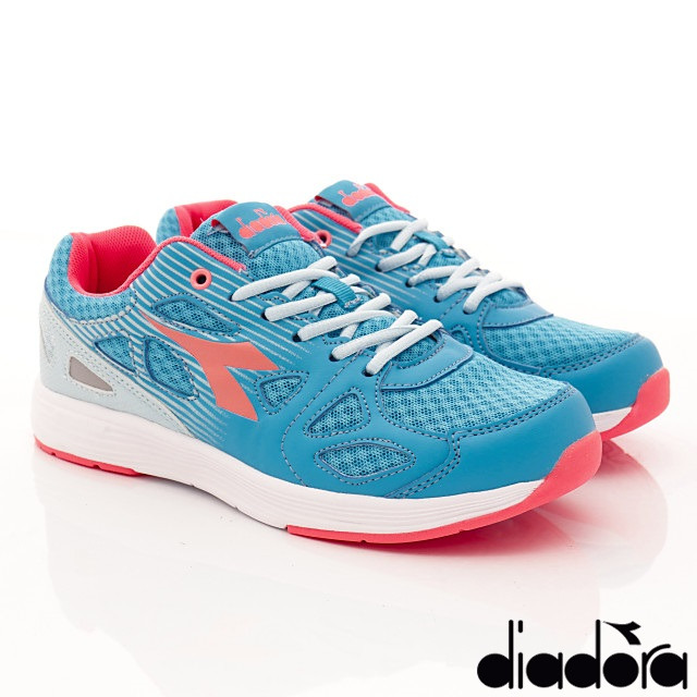 DIADORA-緩震輕彈慢跑款 RSI026藍(女段)