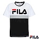 FILA 男款圓領T恤-黑1TER-1407-BK product thumbnail 1