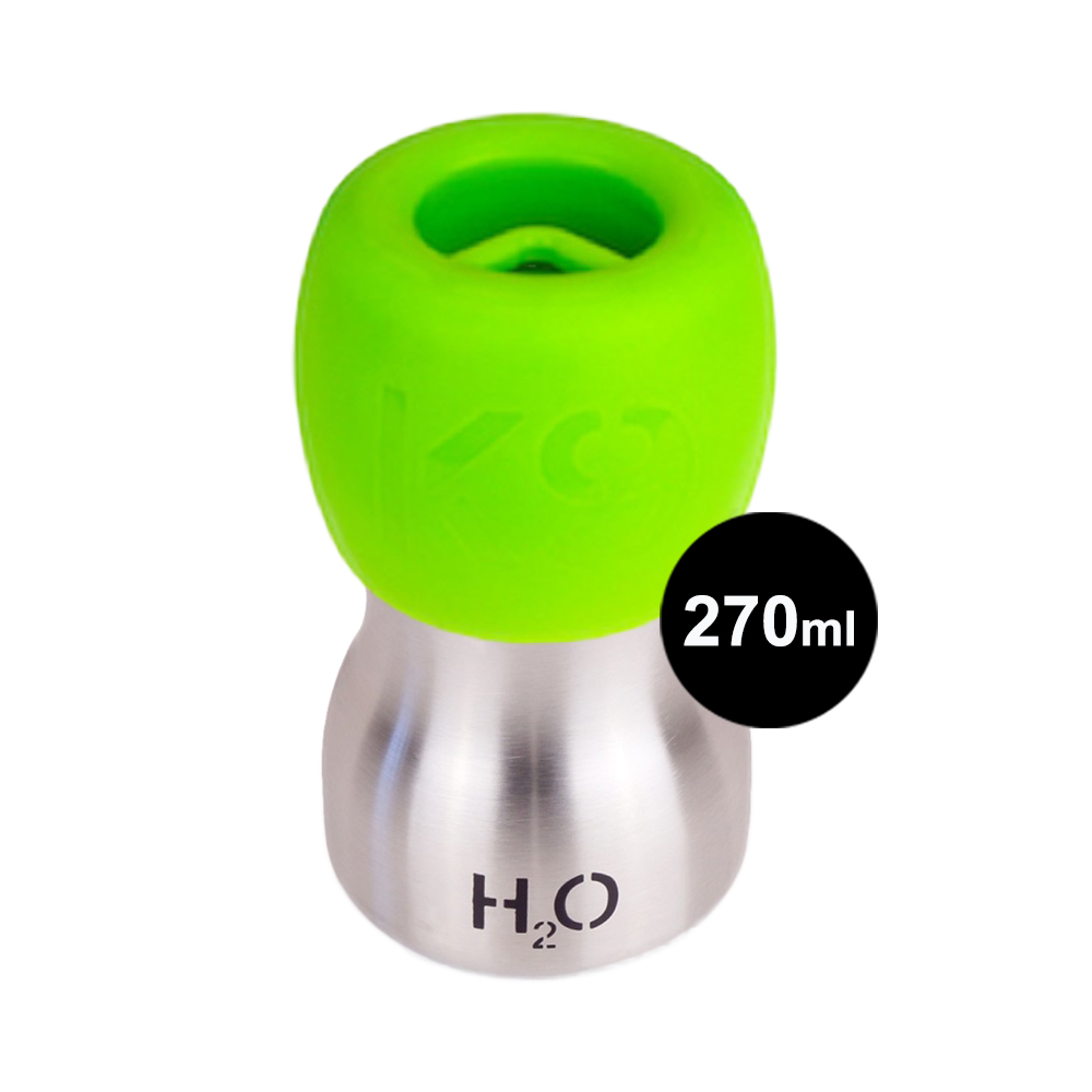 H2O4K9 寵物隨行杯瓶-輕巧瓶(270ml)-樹蛙綠