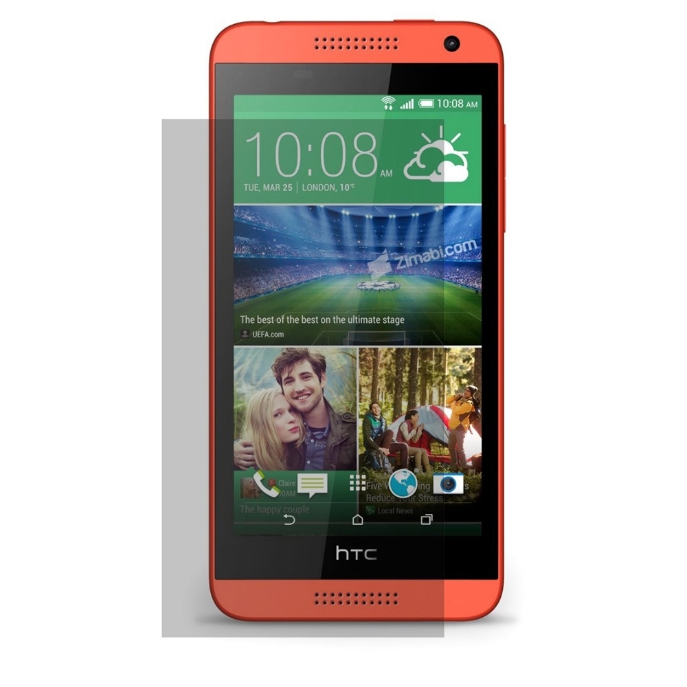 D&A HTC Desire 610專用日本AG螢幕保護貼(霧面防眩-超值2組)