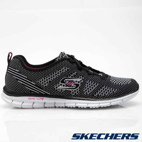 SKECHERS (女) 運動系列 Glider - 22880BKW