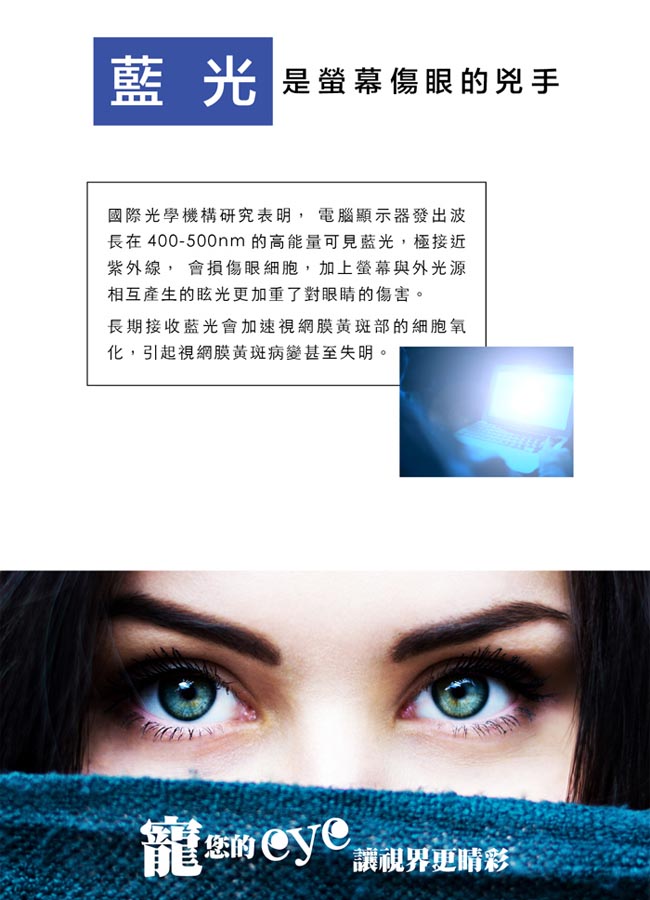 寵eye 32吋 抗藍光螢幕護目鏡 (SLY-G32)