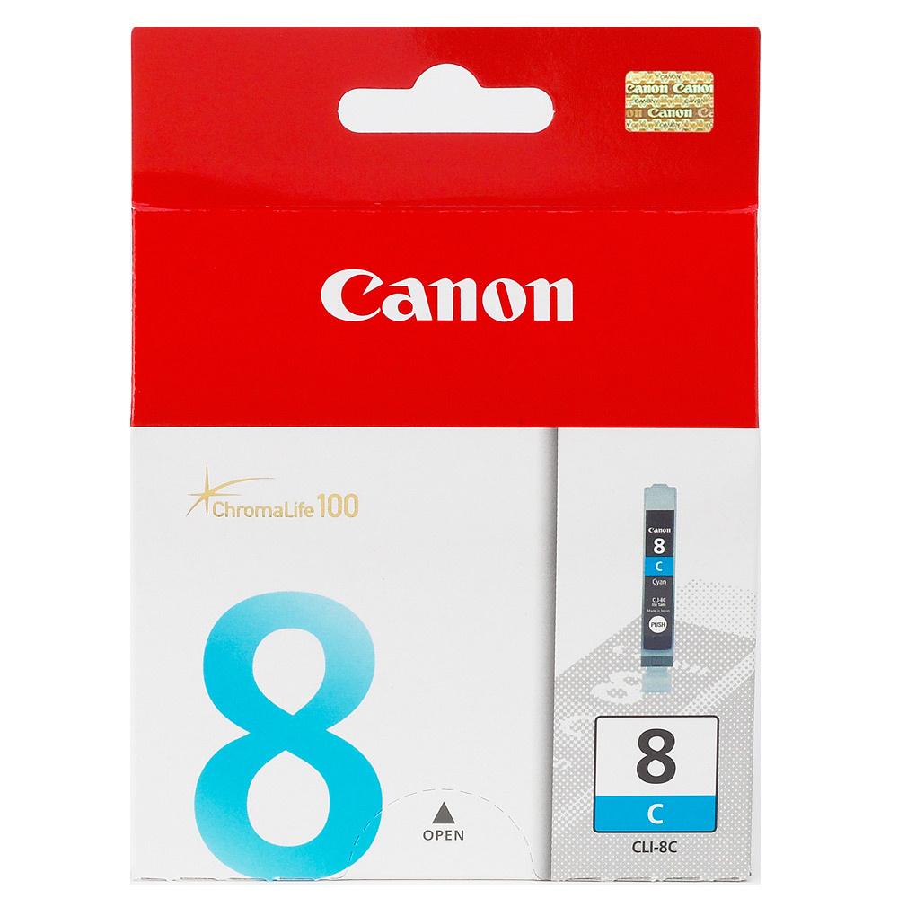 CANON CLI-8C 原廠藍色墨水匣