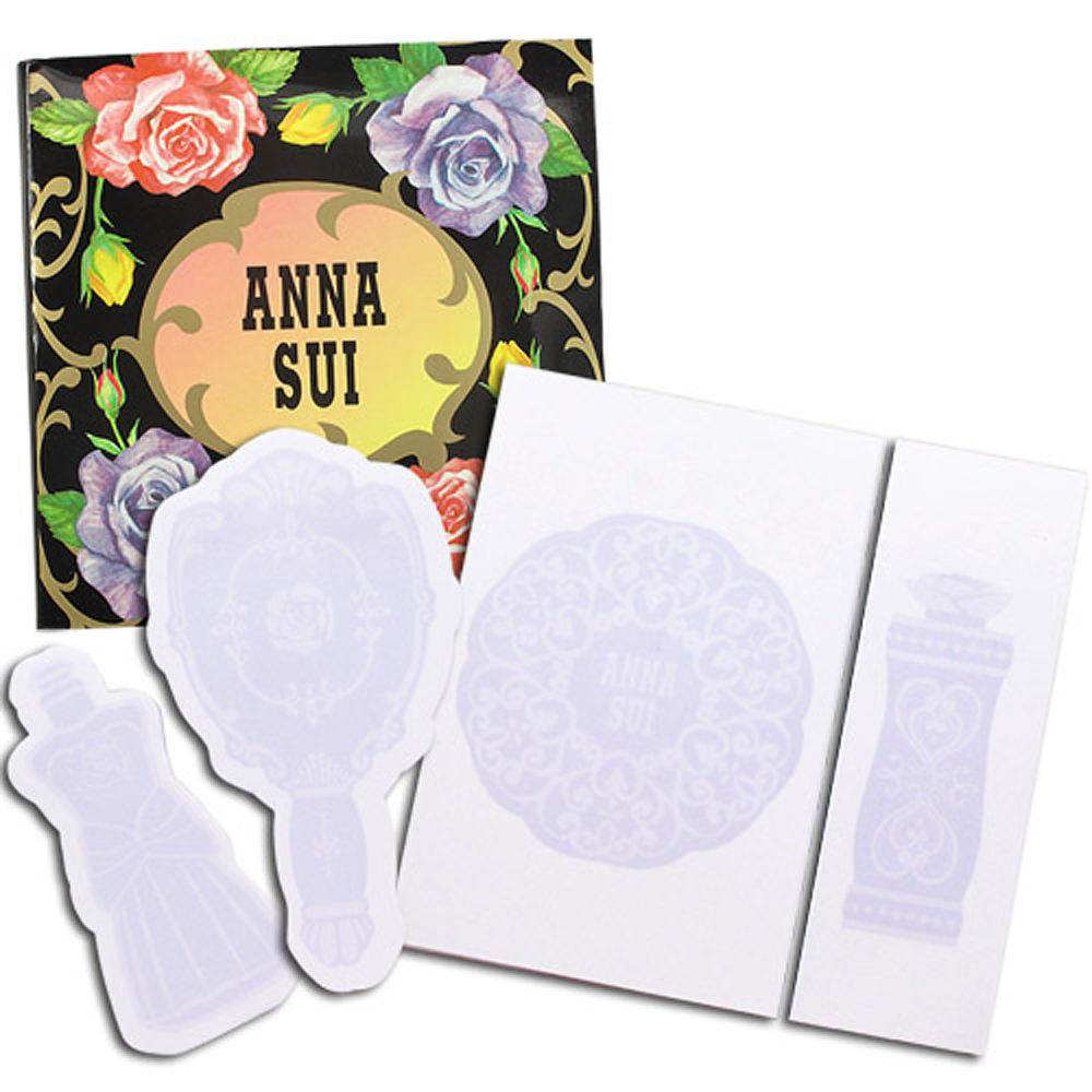 ANNA SUI 安娜蘇 華麗造型便條貼