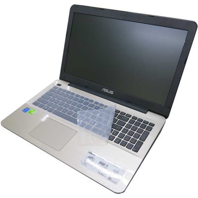 EZstick ASUS F555 F555L 系列專用 矽膠鍵盤保護膜