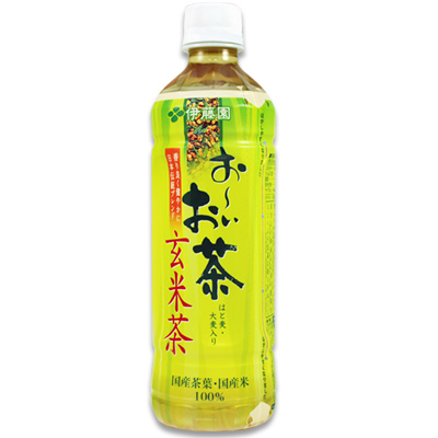 《伊藤園》焙煎玄米茶(500ml X 6入)