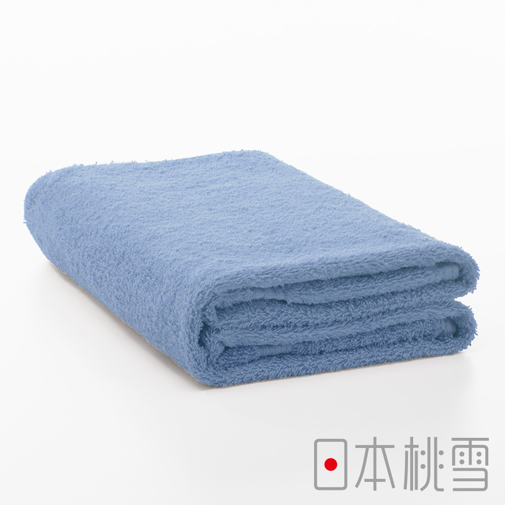 日本桃雪居家浴巾(藍色)