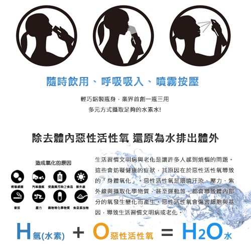 AQUANODE 水素水生成器-單入組(公司貨)