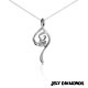 JELY MUSICLOVE 0.30克拉美鑽墜鍊 product thumbnail 1