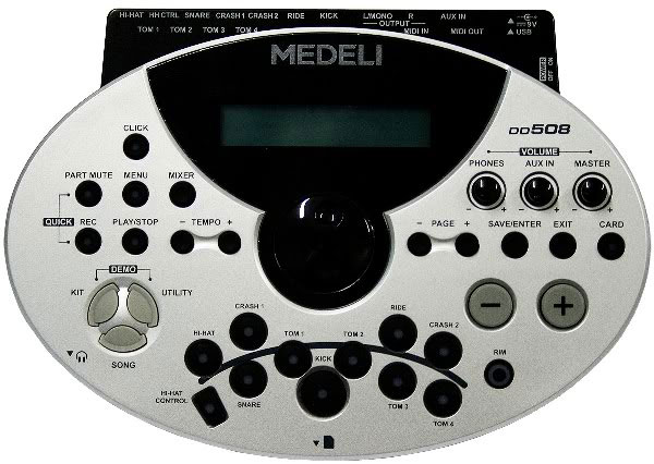 MEDELI DD508DX 專業級電子鼓組 旗艦款