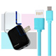 HOCAR MICRO USB 專用LED雙USB旅充頭+雙面傳輸耐拉線 旅充組 product thumbnail 3