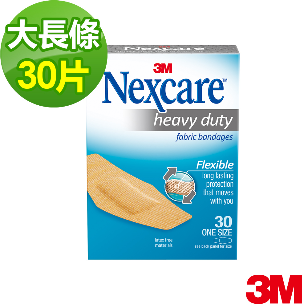 3M OK繃 - Nexcare 耐適繃帶 單一尺寸 30片包