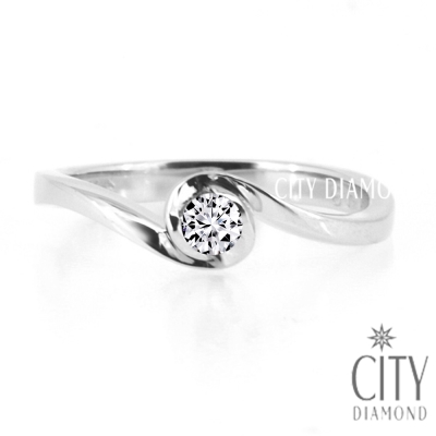 City Diamond『白色戀人』20分鑽石戒指