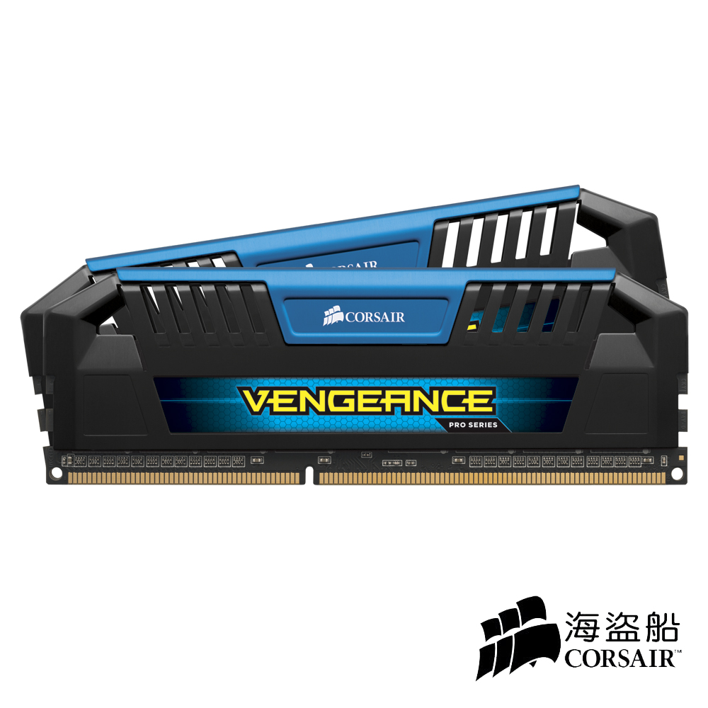 CORSAIR 復仇者Pro系列 DDR3-1866 8G(4GX2) CL9