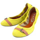 TODS 麂皮弧形豆豆芭蕾舞鞋(36~38號)(檸檬黃色) product thumbnail 1