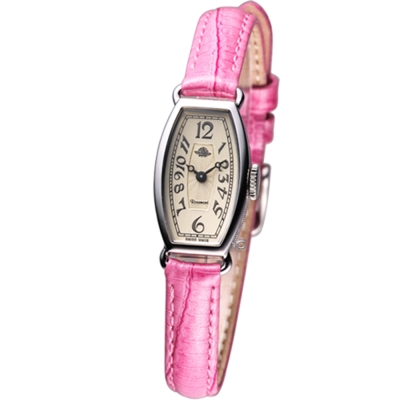 Rosemont 玫瑰公主時尚錶-粉紅/15x24mm