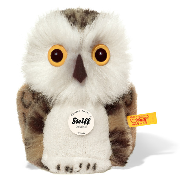 STEIFF德國金耳釦泰迪熊 -Wittle Owl(12cm)