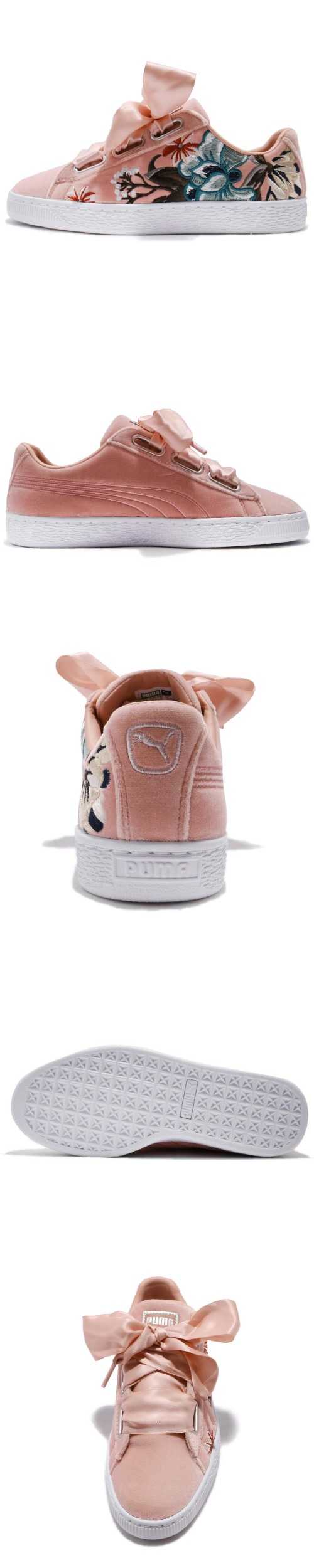 Puma 休閒鞋 Basket Heart 復古 女鞋