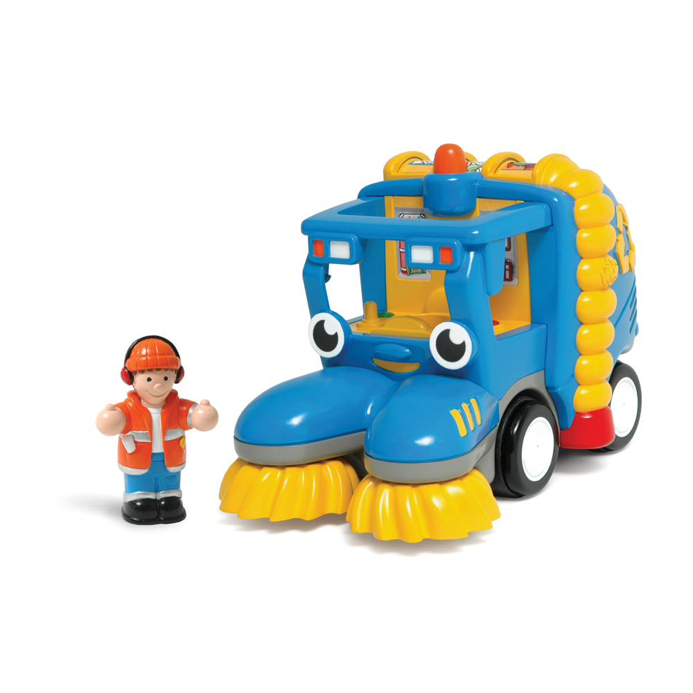 【WOW Toys 驚奇玩具】清潔掃街車-史丹力