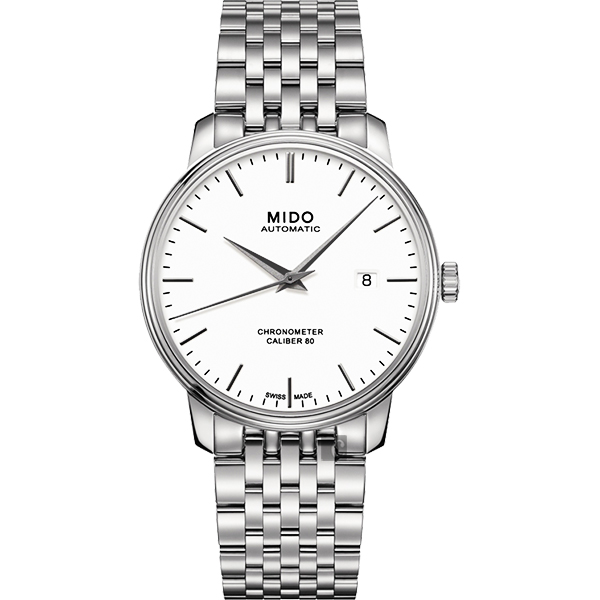 MIDO美度 永恆系列80小時天文台認證矽游絲機械腕錶