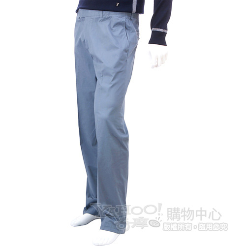 BOSS 灰藍色休閒長褲
