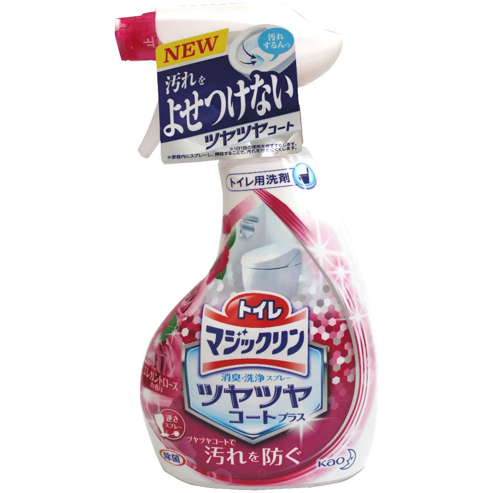 日本花王 廁所除臭清潔噴霧-玫瑰香(380ml)