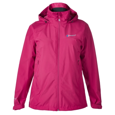 【Berghaus 貝豪斯】女款GoreTex防水透氣外套H22FR5粉