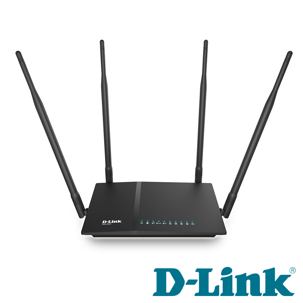 D-Link DIR-825+ AC1200 高增益Gigabit無線路由器分享器