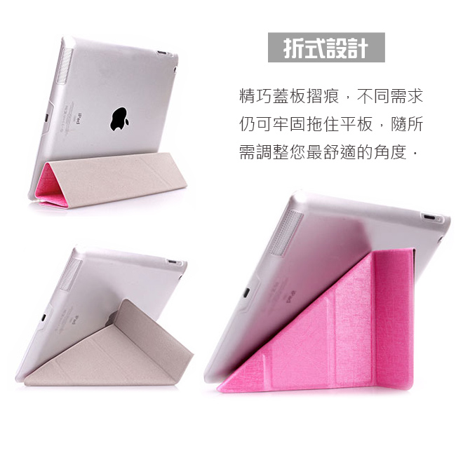 新款Apple iPad Y折式側翻保護皮套(A1822/A1823)