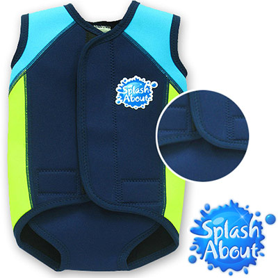 《Splash About 潑寶》BabyWrap 包裹式保暖泳衣 - SPORTY