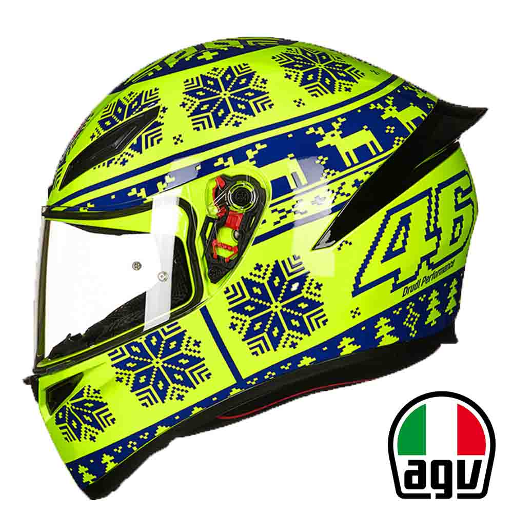 【超值】AGV K1 全罩安全帽 2015冬季測試彩繪 台灣公司貨 亞洲頭型 - 3/4罩安全帽 - @網紅直播人氣商品