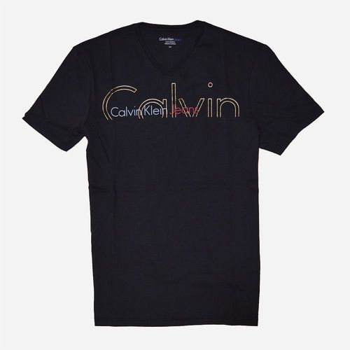Calvin Klein CK 男 短袖 T恤 藍 0656