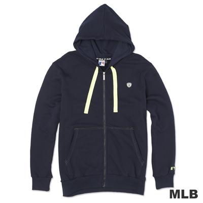 MLB-紐約洋基隊連帽運動外套-深藍(男)
