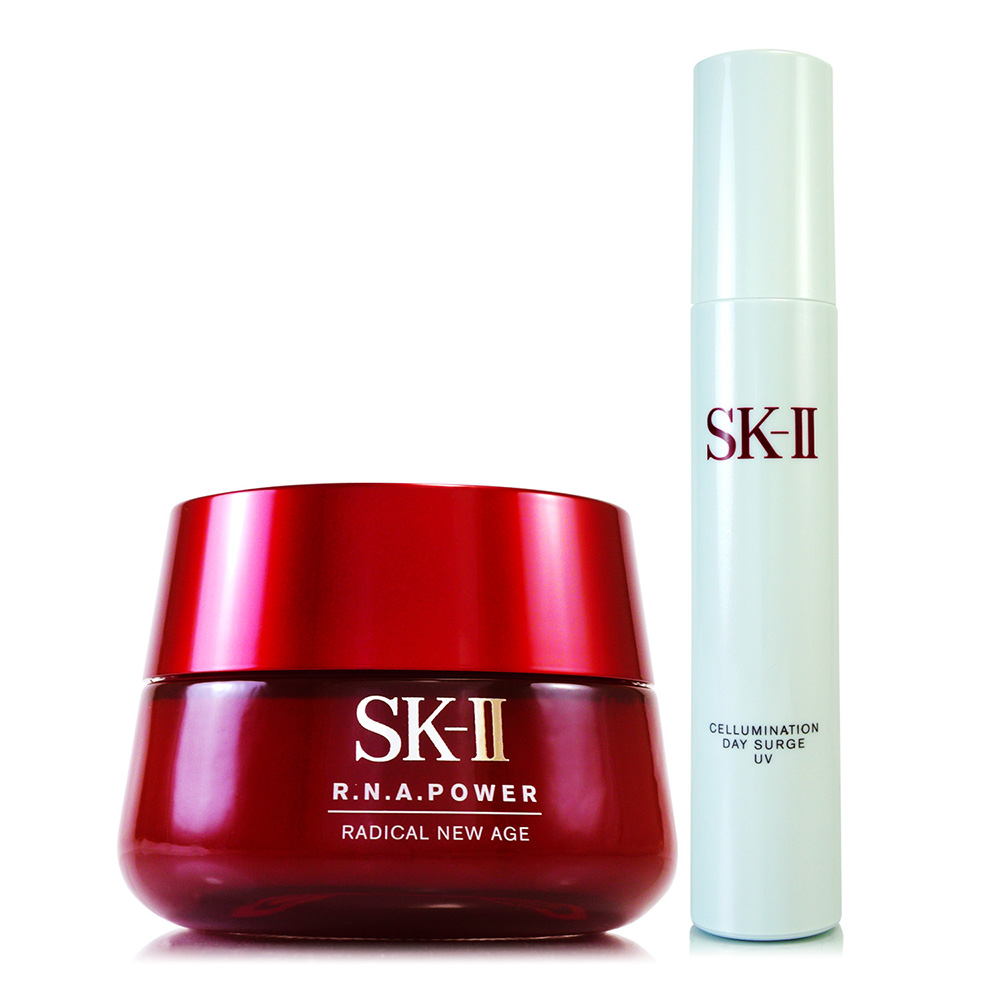 SK-II RNA超肌能緊緻活膚霜80g贈超解析光感鑽白修護凝霜UV50g