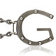 GUCCI G LOGO鉚釘925純銀項鍊 product thumbnail 1