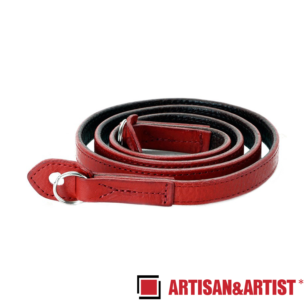 ARTISAN & ARTIST  義大利牛革相機背帶 ACAM-280(紅)
