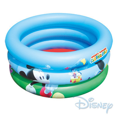 《凡太奇》美國品牌【迪士尼】可愛米奇幼兒三層充氣泳池