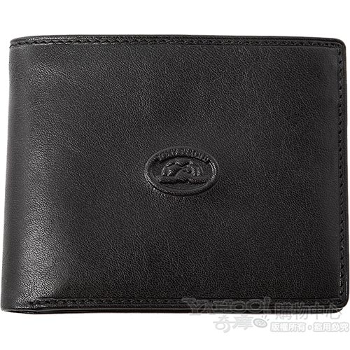 TONY PEROTTI 義大利公牛皮短夾 經典ITALICO系列 #2308 (黑色)