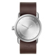 TID Watches No.1 TID-N1-36-WW-銀X咖啡錶帶/36mm product thumbnail 1