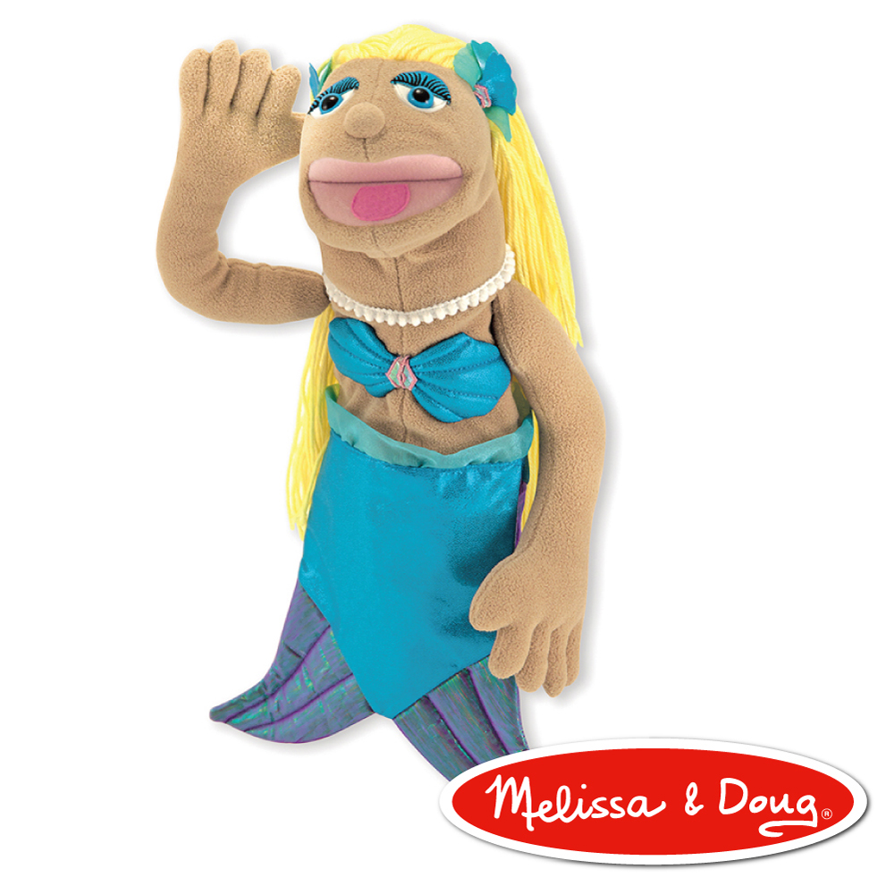 美國瑪莉莎 Melissa & Doug 手偶 - 美人魚