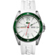 Lacoste Seattle 新潮流運動時尚腕錶-白x綠/44mm product thumbnail 1