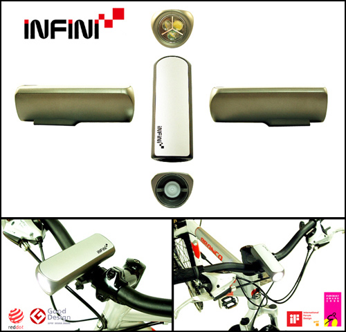 INFINI VISON 高亮度專業自行車燈組(C + C)