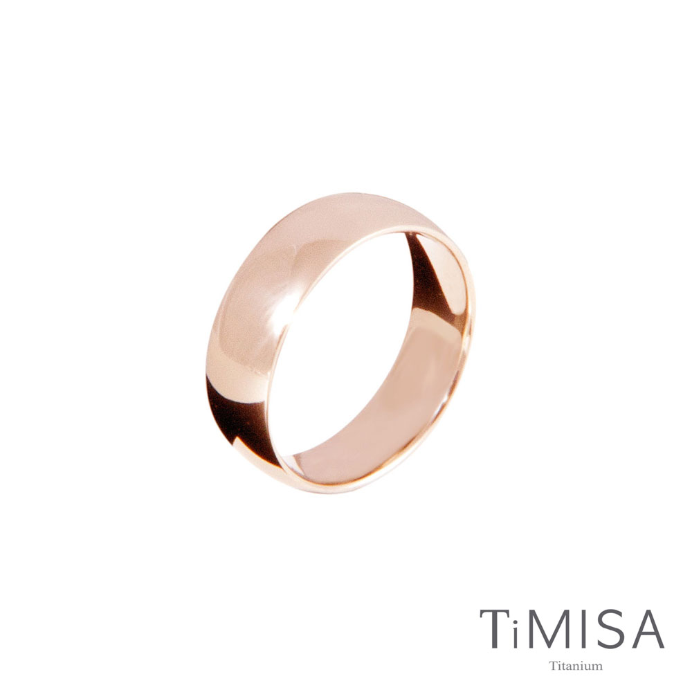 TiMISA《純愛》純鈦戒指(雙色可選)