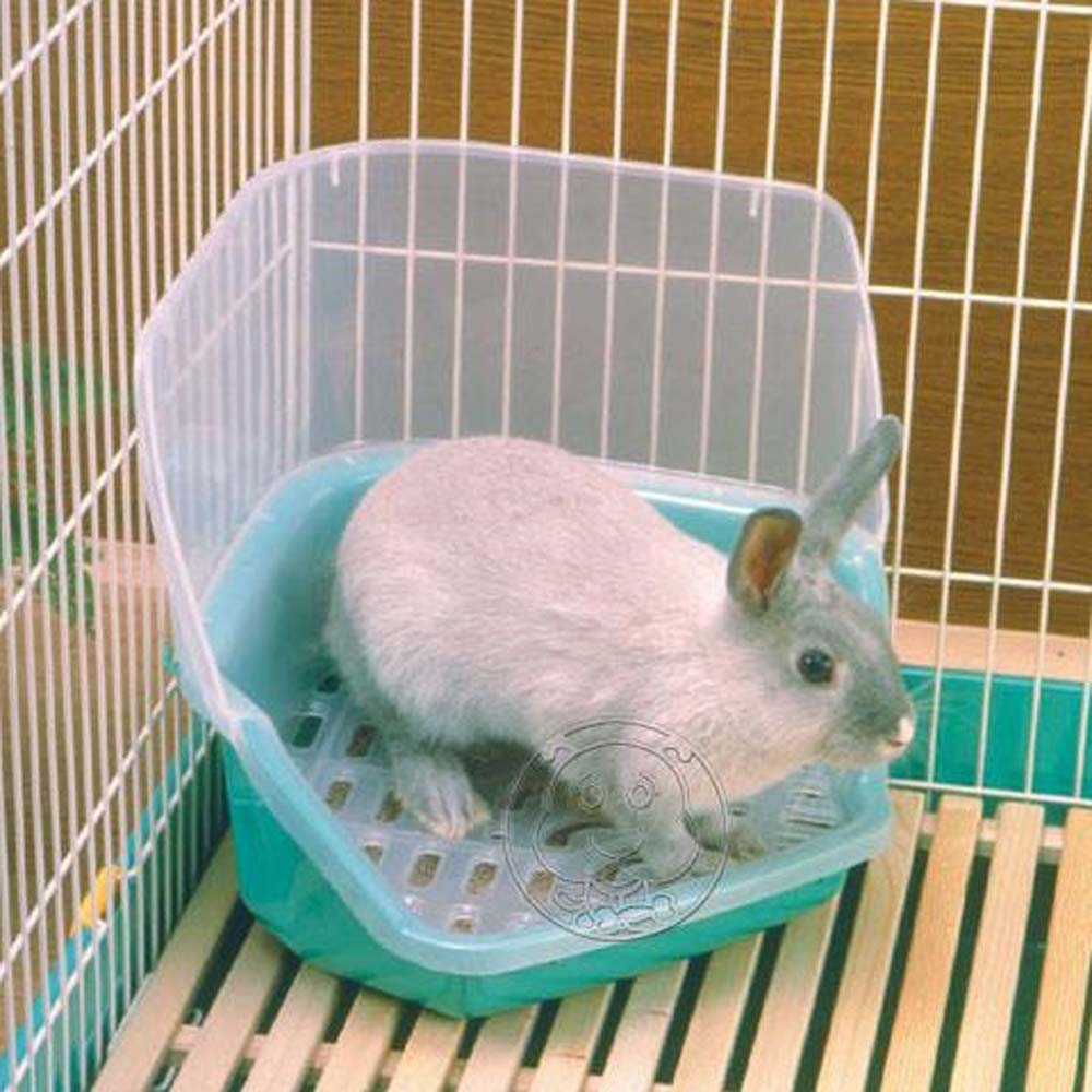 日本IRIS》寵物兔三角便盆RG-350防側尿