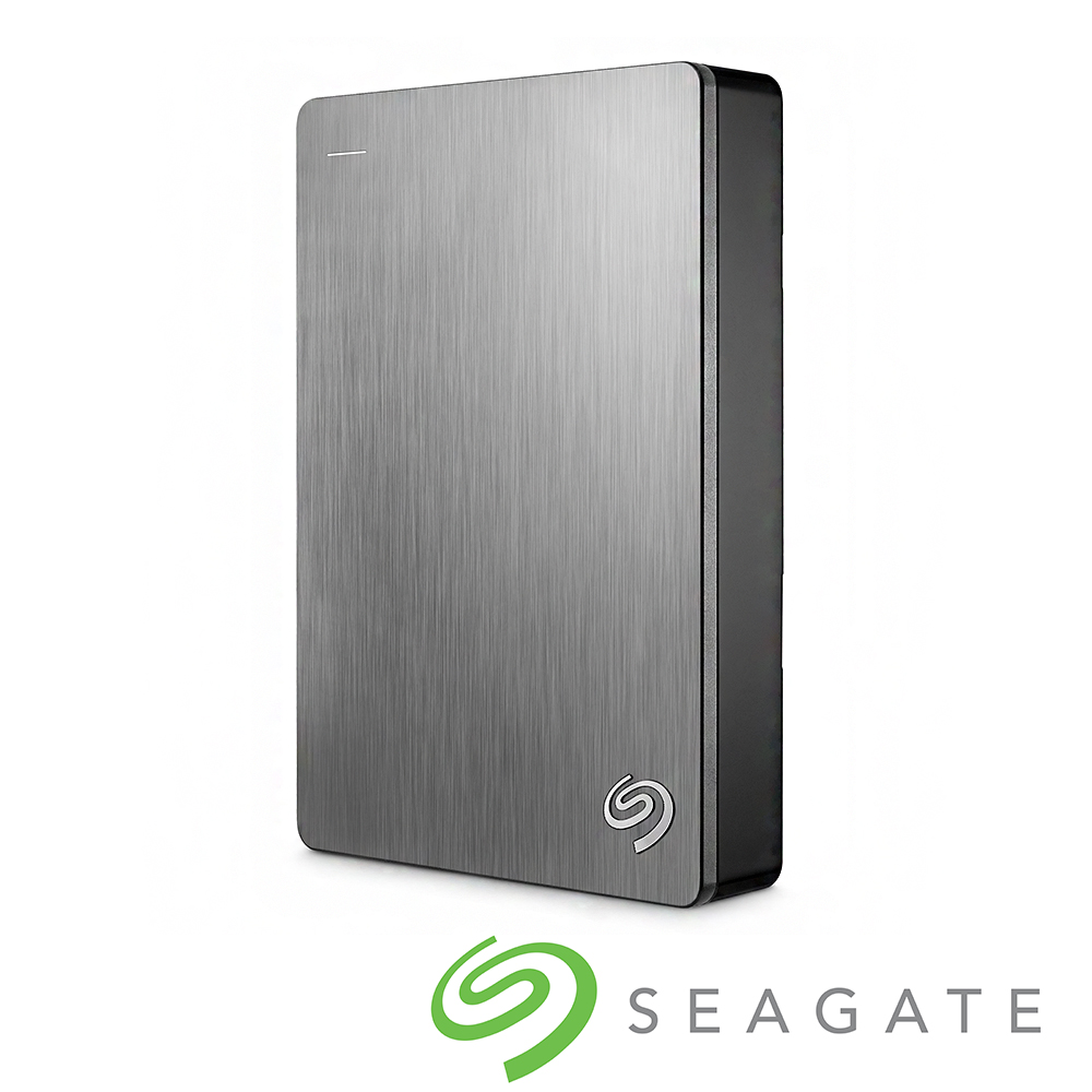 Seagate Backup Plus 4TB USB3.0 2.5吋行動硬碟-銀色