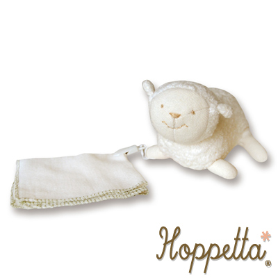 【Hoppetta*】有機棉綿羊安撫巾