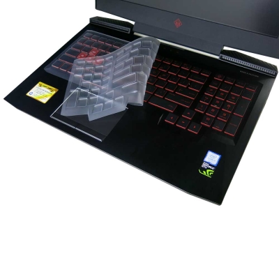 EZstick HP OMEN 15-ce 奈米銀抗菌 TPU 鍵盤膜