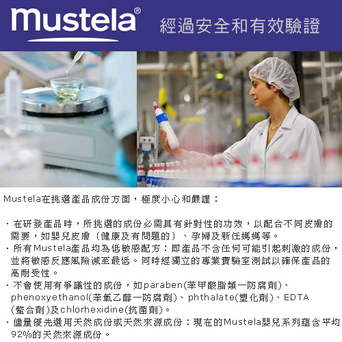 奇哥 Mustela 舒恬良雙潔乳200ml