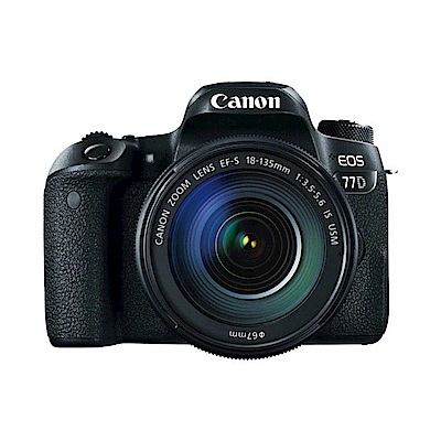 Canon EOS 77D+18-135mm IS USM (平輸中文)